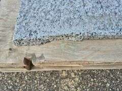 2 Slabs of Granite (Beige/Grey/Black/White Speckled Pattern)