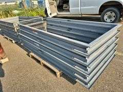 2 Pallets of Metal Door Frames (Total of 10 Frames)