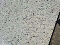 Slab of Granite (Whitish with Grey and Beige Speckling)