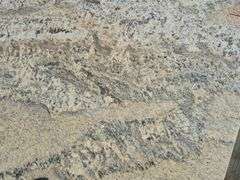 Slab of Granite (Beige with Grey Veining Pattern)