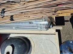 Pallet with Granite Countertop with Sink, Bar Stool, Gas Can, Bathtub, & Misc.