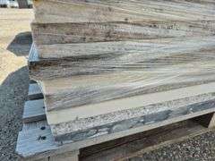 Pallet of Assorted Granite Slabs of Varying Shapes, Sizes and Colors