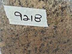 Slab of Granite Irregular Shape (Brown with Grey and Black Veining Pattern)