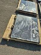 2 Slabs of Granite (Blackish in Color) (Both Approx. 39"L x 33"W)