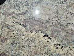 Slab of Granite (Whitish/Grey/Black/Beige and Pink Speckling)