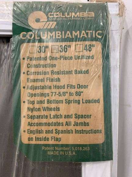 Window Screen and 3 Screen Doors