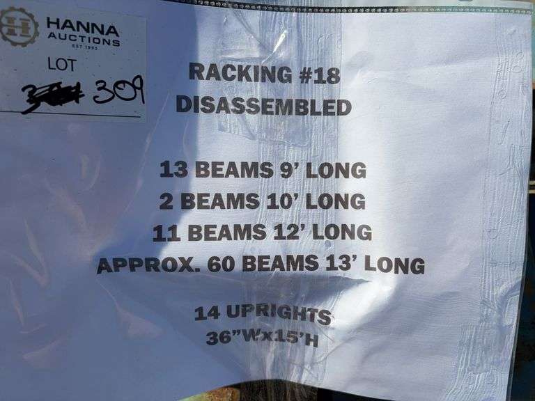 Assortment of Pallet Racking