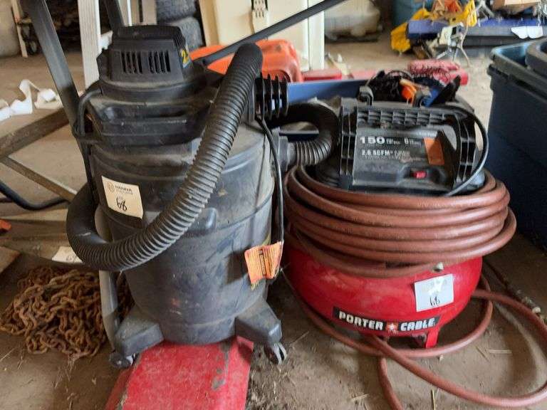 Porter-Cable Air Compressor & Shop Vaccuum