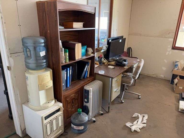 Water Dispenser, Office Desk & Drawer,Monitor/TV and Misc.