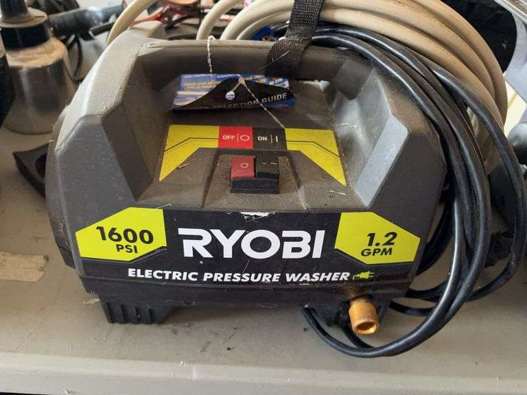 Ryobi 1600 PSI Electric Pressure Washer