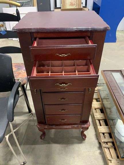 Assorted Tables, Chairs and Jewelry Drawer