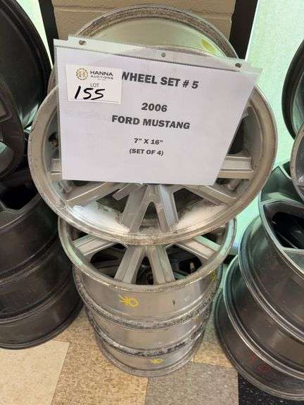 2006 Ford Mustang Wheel Set 7"x16" (4x)