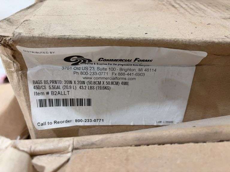 Pallet of 20"x 20" 4MIL Heavy Duty Storage Bags