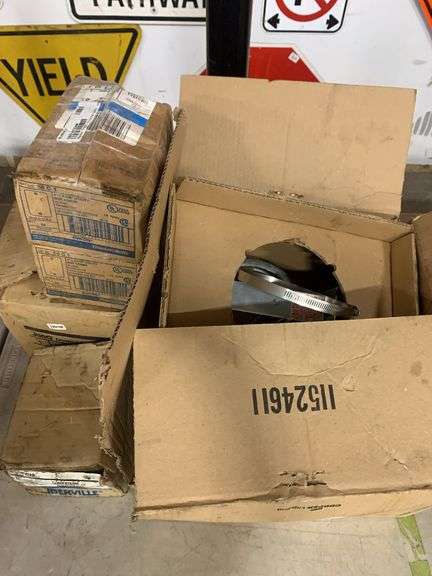 Electronic Ballast, Assrt. Clamps, Lighting Fixtures and Electrical Box Cover