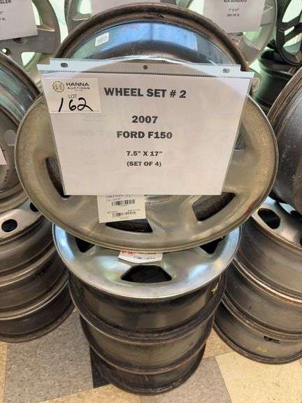 2007 Ford F150 Wheel Set 7.5"x17" (4x)