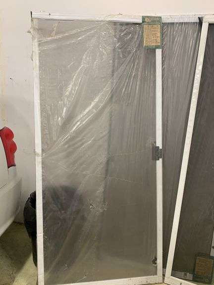 Window Screen and 3 Screen Doors