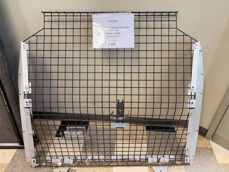 2020 Transit Connect Wire Mesh Partition