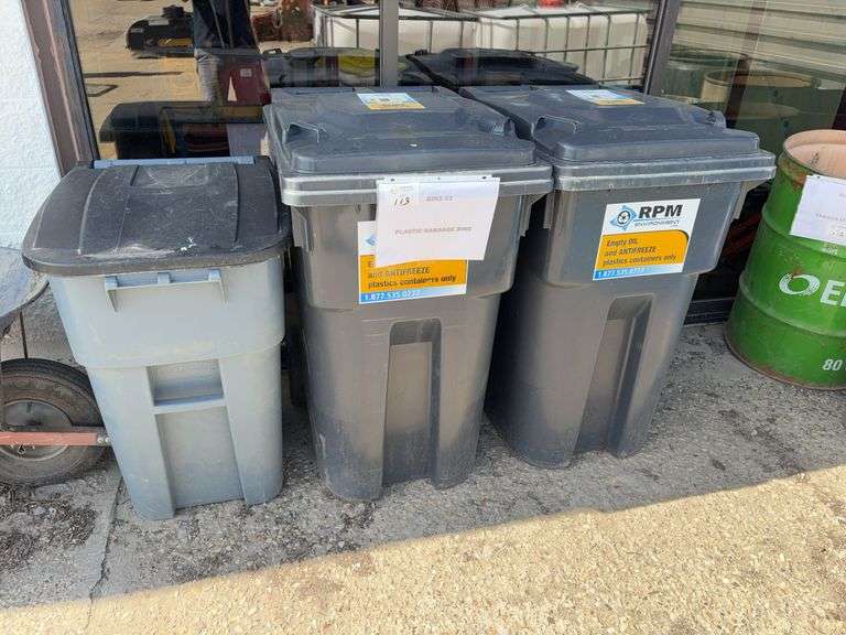 Plastic Garbage Bins