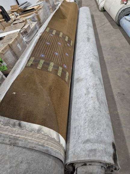 2 Partial Rolls of Commerical Carpet