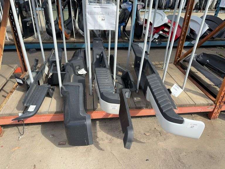 Ford Rear Steel Bumpers
