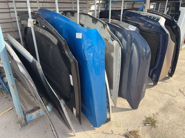 Assorted Vehicle Hoods