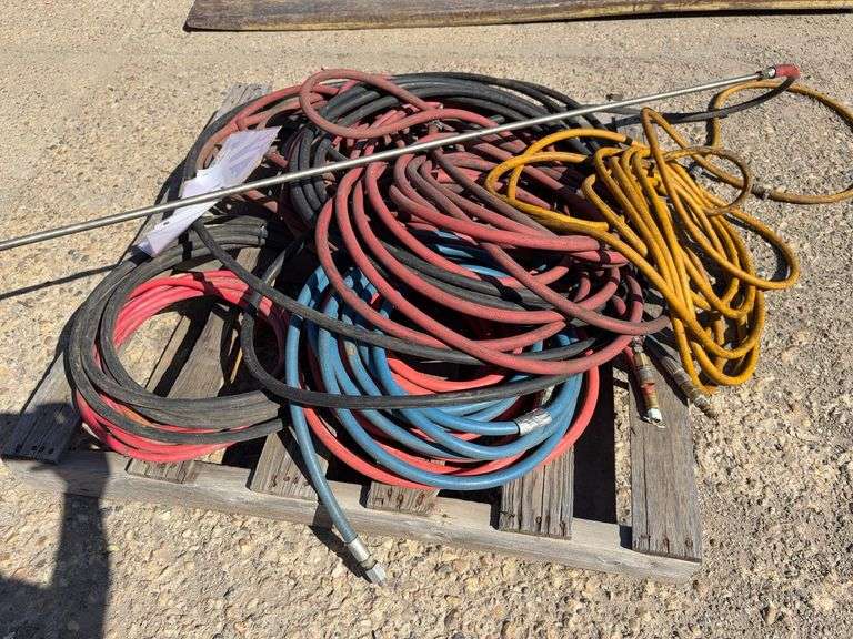 Pallet of Air Hoses