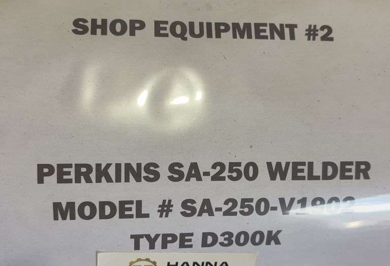 Perkins SA-250 Welder