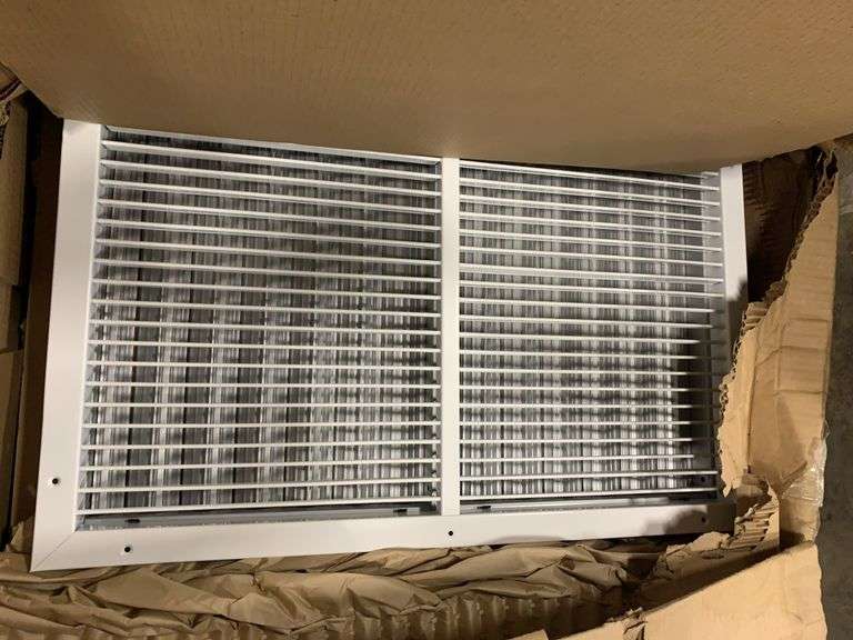 Box of Assorted Metal Grille (Unused)