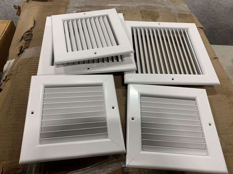 Box of Assorted Metal Grille (Unused)