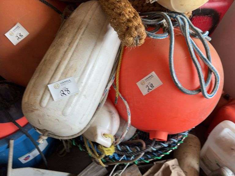 Mooring Buoys and Boat Fenders