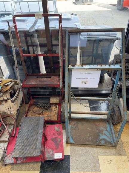 Motorcycle Stand and 2 Dollies