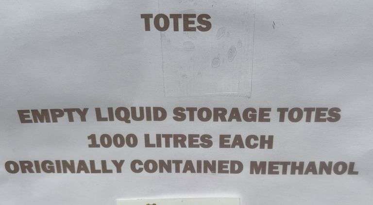 Liquid Storage Totes (x2)