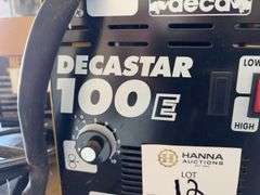 Decastar 100E Welding Machine and Welding Helmet