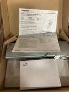 Lumacell Emergency Lights (x3) and Aluminum Edge-Lit Pictogram Sign (x2) (Unused)