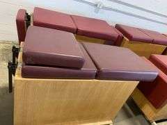 Examination Table with Wooden Storage