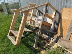 Assorted Plywood Sheets and Lumber