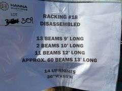 Assortment of Pallet Racking