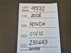 2008 HONDA Civic