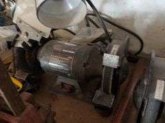 King 6" Bench Grinder and Hi-Lift Jack