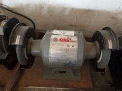 King 6" Bench Grinder and Hi-Lift Jack