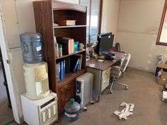 Water Dispenser, Office Desk & Drawer,Monitor/TV and Misc.