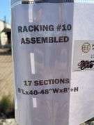 Metal Racking (17 Sections)