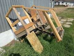 Assorted Plywood Sheets and Lumber