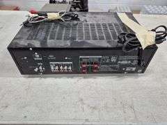 Microwave, 9 Wall Mounted Speakers, Storage Unit for Computer Hardware, Sony Amplifier