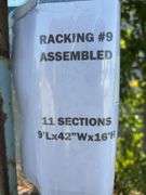 Metal Racking (12 Sections)