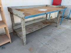 Work Table/Bench (72"Lx36"Wx37"H)