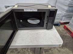 Microwave, 9 Wall Mounted Speakers, Storage Unit for Computer Hardware, Sony Amplifier