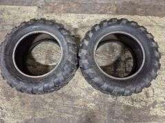 3 Tires (2-Maxxis 26x10-14, 1-Maxxis 27x11.00R14), Four-Wheel Rolling Cart