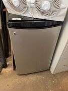 Filing Cabinet, Mini Fridge, Various Electronics & Misc.