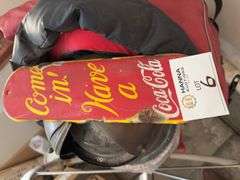 Edson Boat Steering Wheel, Victorian House Plan, Antique Coke Sign & Antique Bell